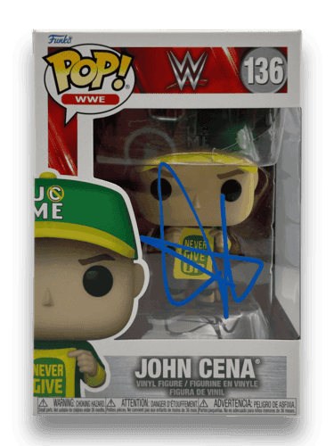 John Cena Signed Funko POP!